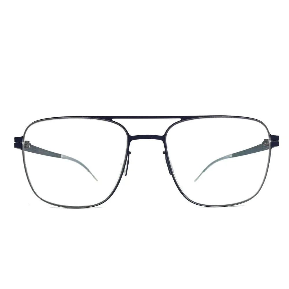 lool Eyewear Eyeglasses Frames KOSMO DBPT Dark Blue Petrol Square 54-18-142